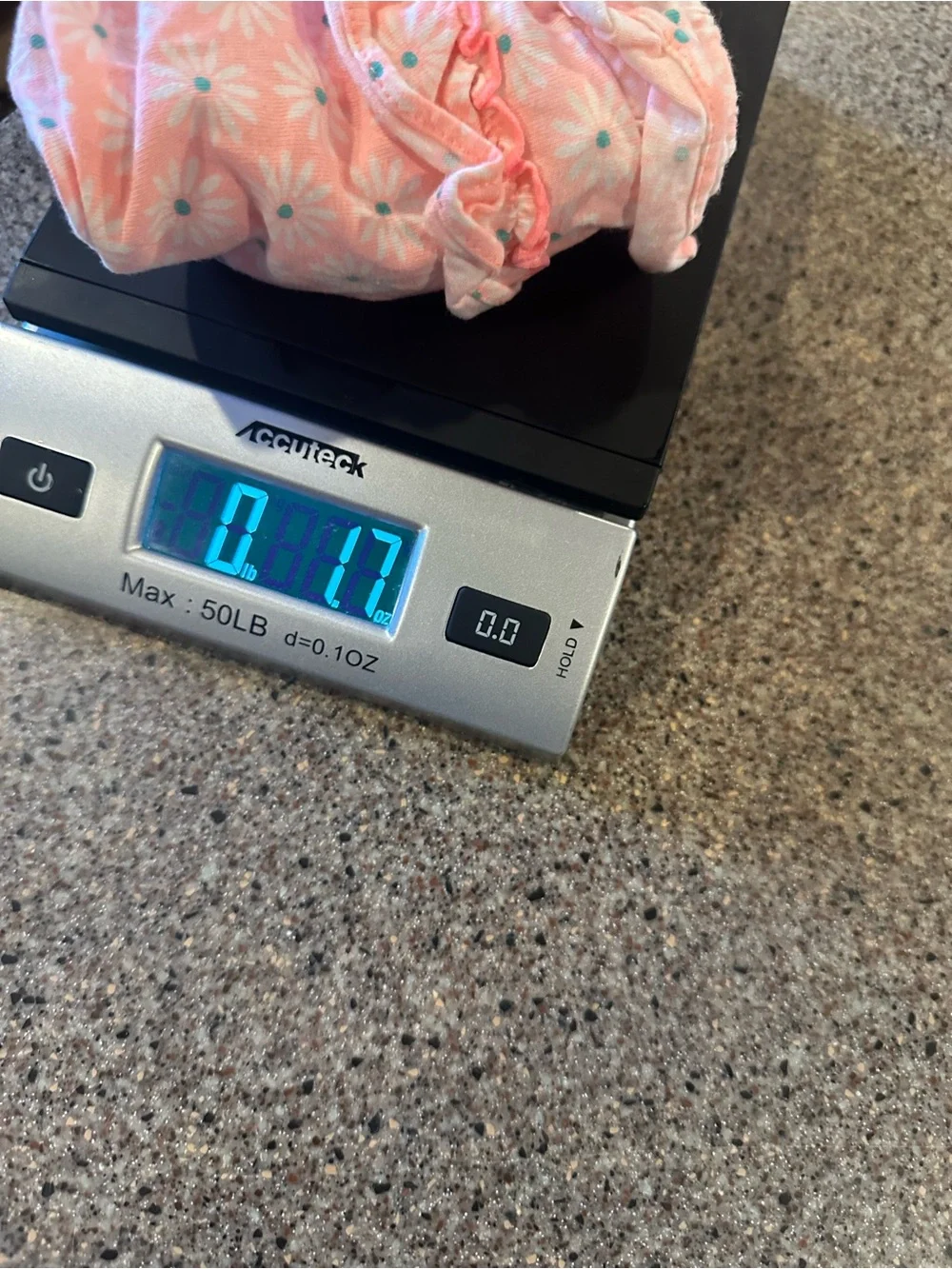 Carter's Pink Daisy Ruffle Diaper Cover